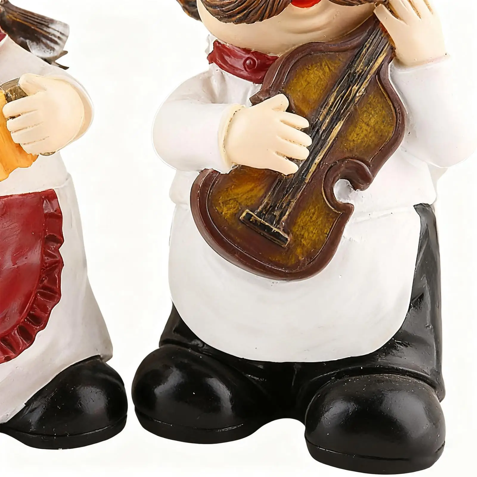 Chef Decor Fun Smiling Figurines 3Piece Funny Kitchen Decor For Home Dining Restaurant Pantry Theme Room Gnome