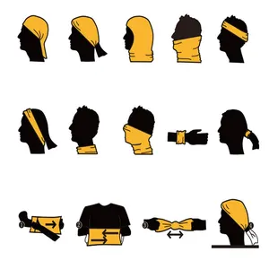 Nackenröhrchenschal im Freien, magisches Bandana, Gesichtsmaske, Radfahren, Spaziergänge, Lager, Jagd, Laufen, Fahrrad, Motorrad 8 Hauptverkaufs -Männer Bandana Stoke - №1