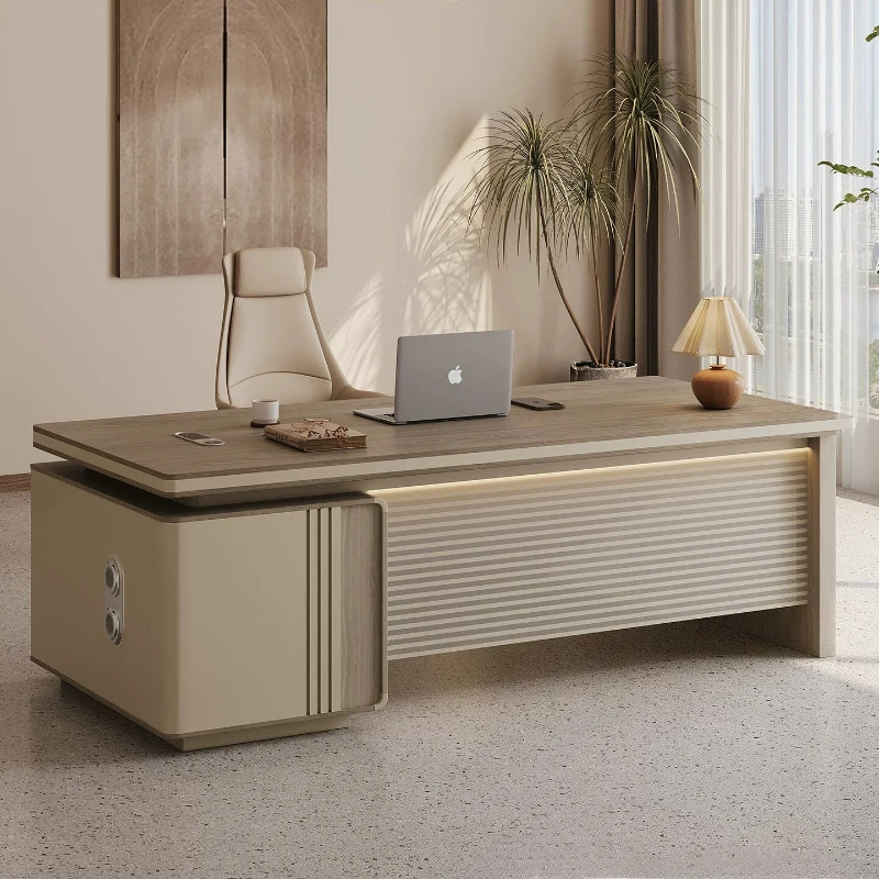 160cm 200cm 240cm Light Luxury Simple Tables Modern Executive Desk Office Desks and Workstations Study Computer Table Furniture