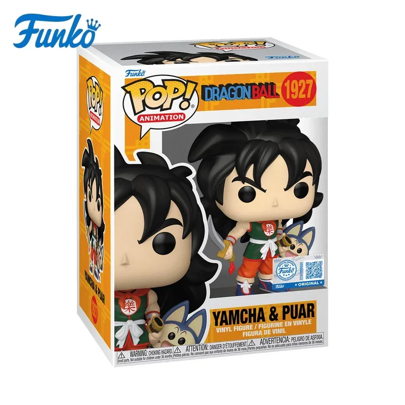 فانكو بوب! لعبة Yamcha and Puar Dragon Ball Z Anime الشكل الرسمي من الفينيل القابل للجمع هدية لمجموعة المعجبين #4