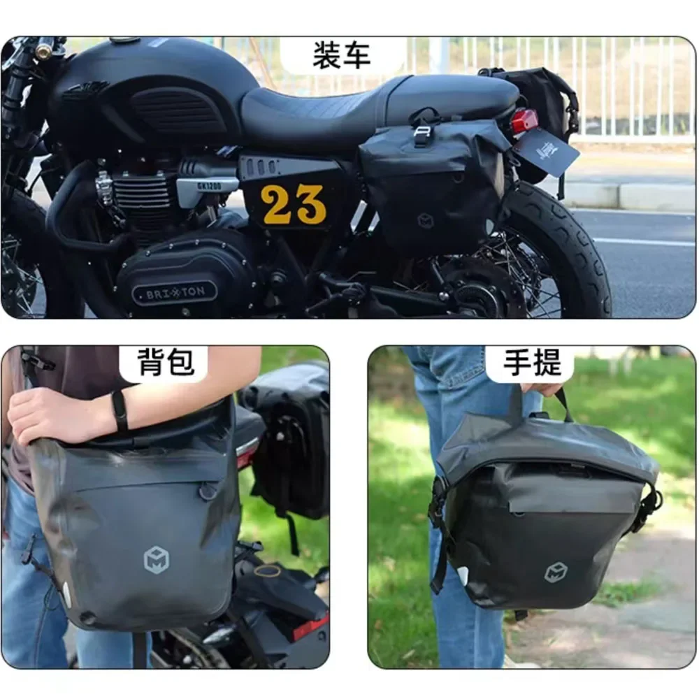 For Brixton Cromwell 1200 Cromwell1200 1200Cromwell 1200 Accessories Saddle Bag Side Bag Saddlebags Saddlebag