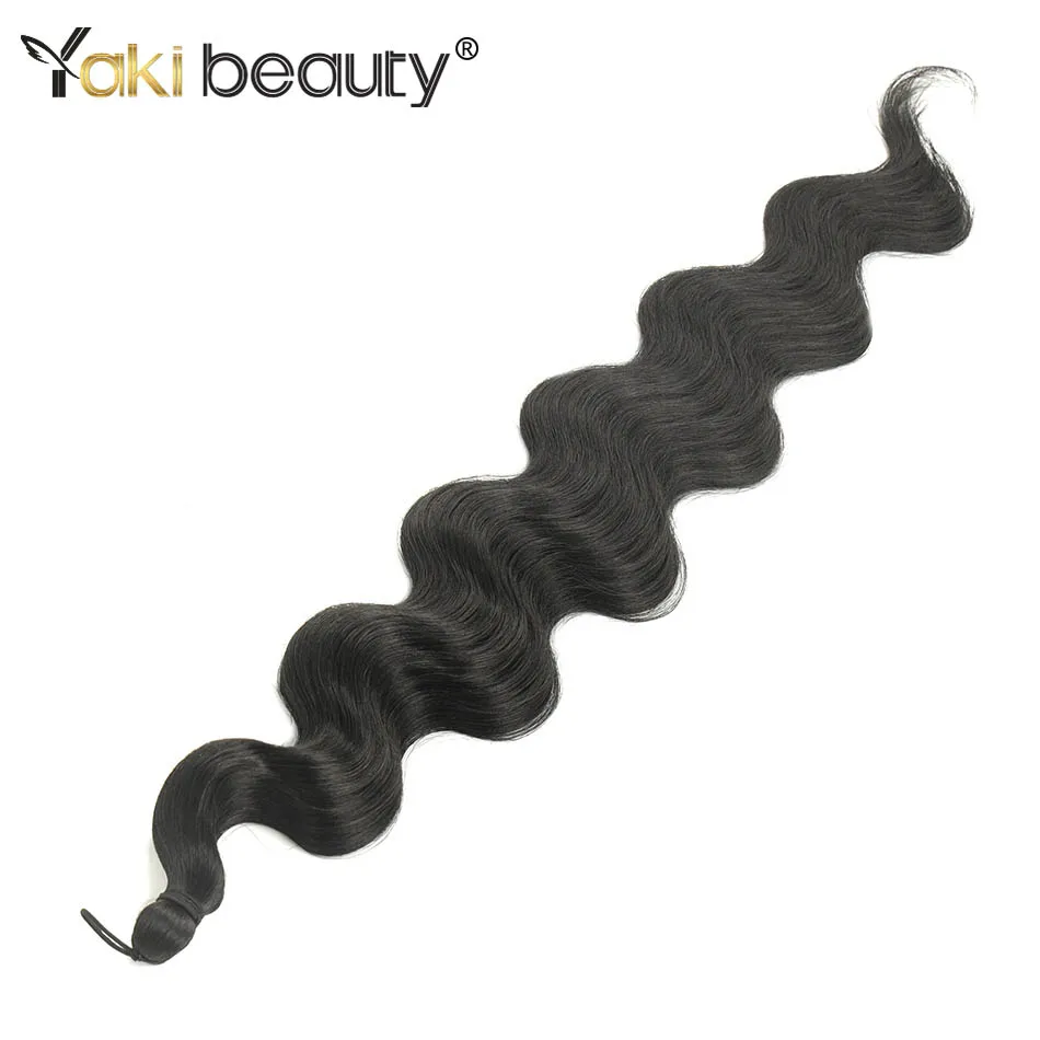 Synthetic 24 Inch Body Wave Braiding Hair Black Pre-Feathered Braiding Hair French Curl Crochet Braids Deep Wave Crochet Hair