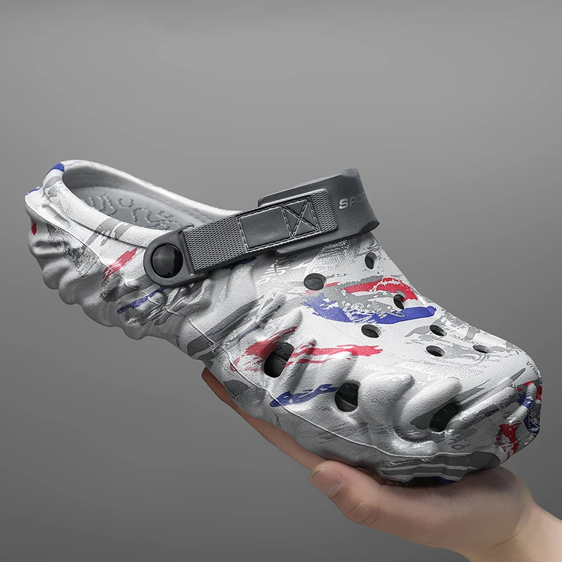 

2026 Summer Men's Sandals New Home Garden Shoes Comfortable and Lightweight Men Slippers Non-Slip Soft Bottom Flip Flop Sandals