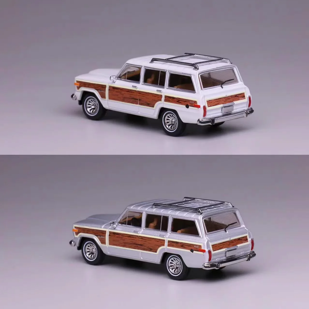 Modèle de voiture en alliage Jeep Buggy Station Wagon, modèle 596 1/64