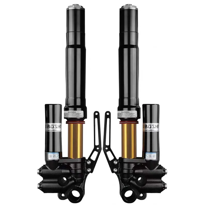 New GS8 Inverted Front Hydraulic Shock Absorber (Aluminium Alloy) for 400mm Installation Scooter Motorcycle Electric