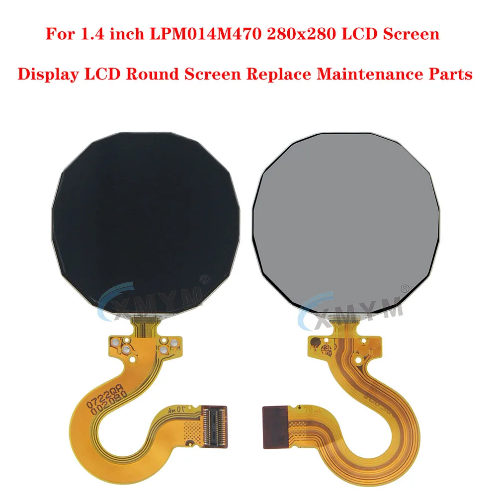 

For 1.4 Inch LPM014M470 280x280 LCD Screen Display LCD Round Screen Replace Maintenance Parts