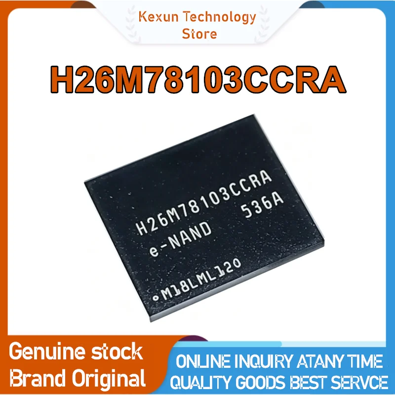 H26M78103CCRA CCRA 64GB Flash Particle eMMC Font Library 0-10 IC New Original in Stock