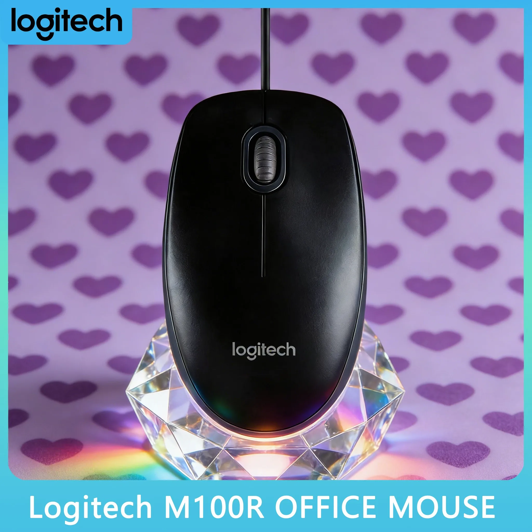 

Logitech M100R Wired Mouse Multi-Device Compatibility for Productivity