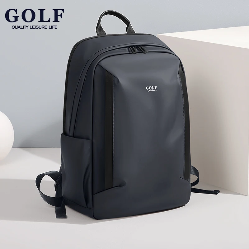 

GOLF QUALITY Casual Style Men's Backpacks Large Capacity Travel 17.3 inches Notebook Waterproof Oxford Travel School Backpack