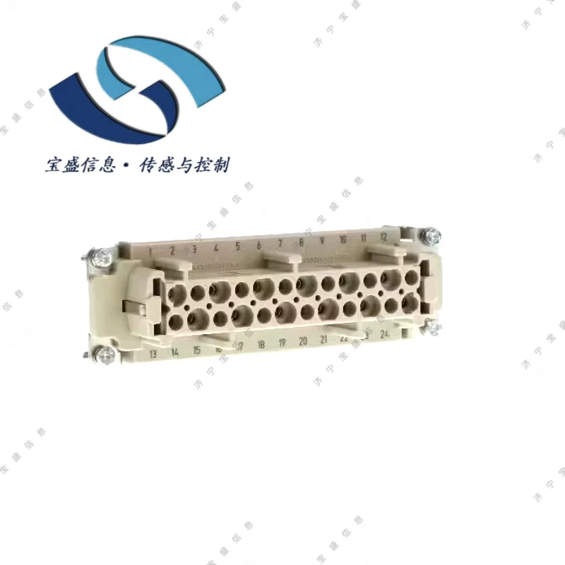 

2025 09330242701 HARTING сверхмощный разъем, вставной 24POS + 1GND, соответствующий 09330242601