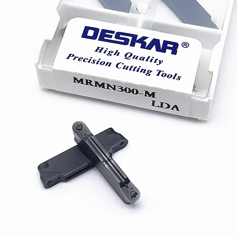 10pcs High quality DESKAR MRMN200-M LDA MRMN300-M LDA MRMN400-M LDA  carbide insert thread turning tool insert CNC lathe tool