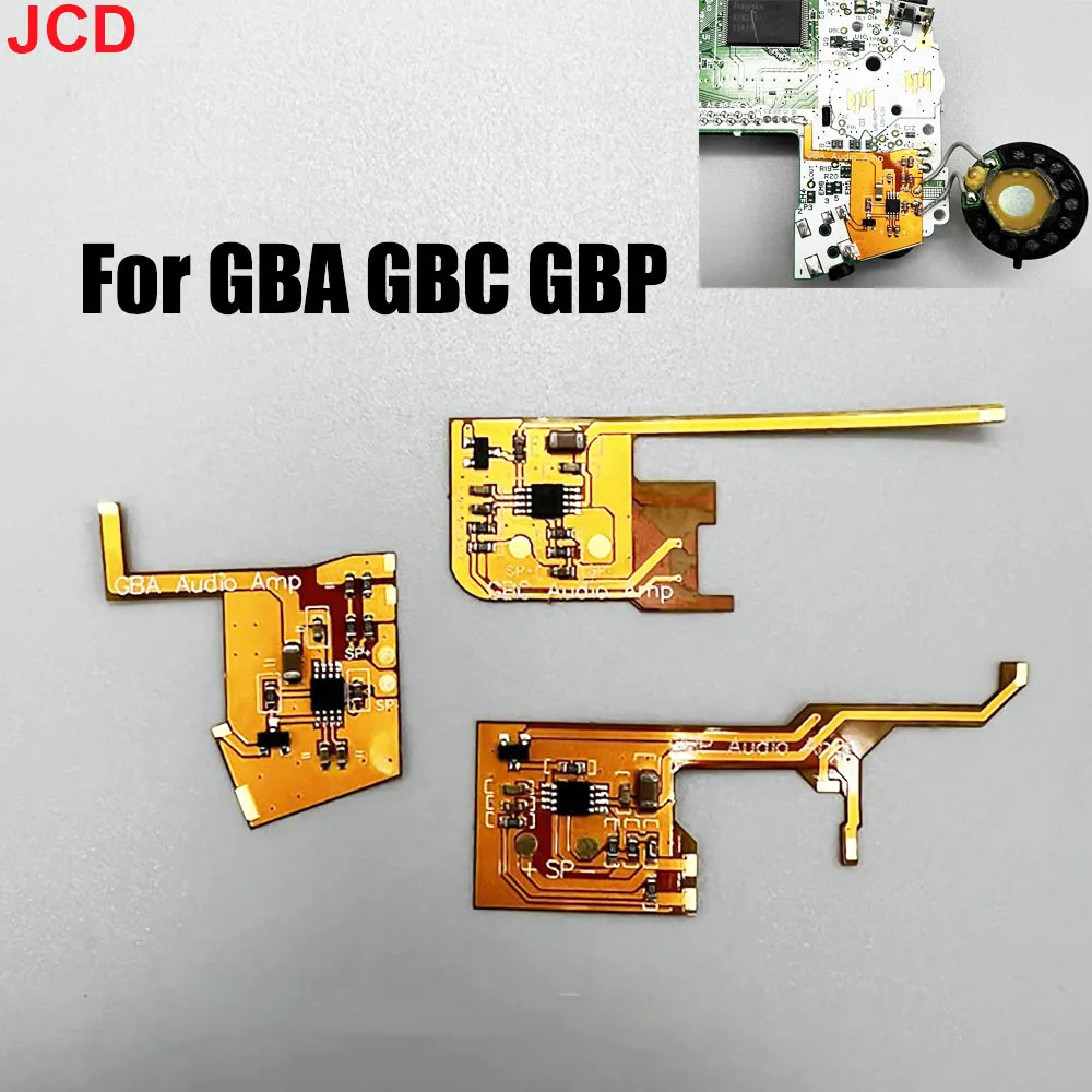 

JCD Low Power Consumption Digital Sound Audio Amplifier Module For GameBoy Advance GBA GBP GBC Game Motherboard Accessories