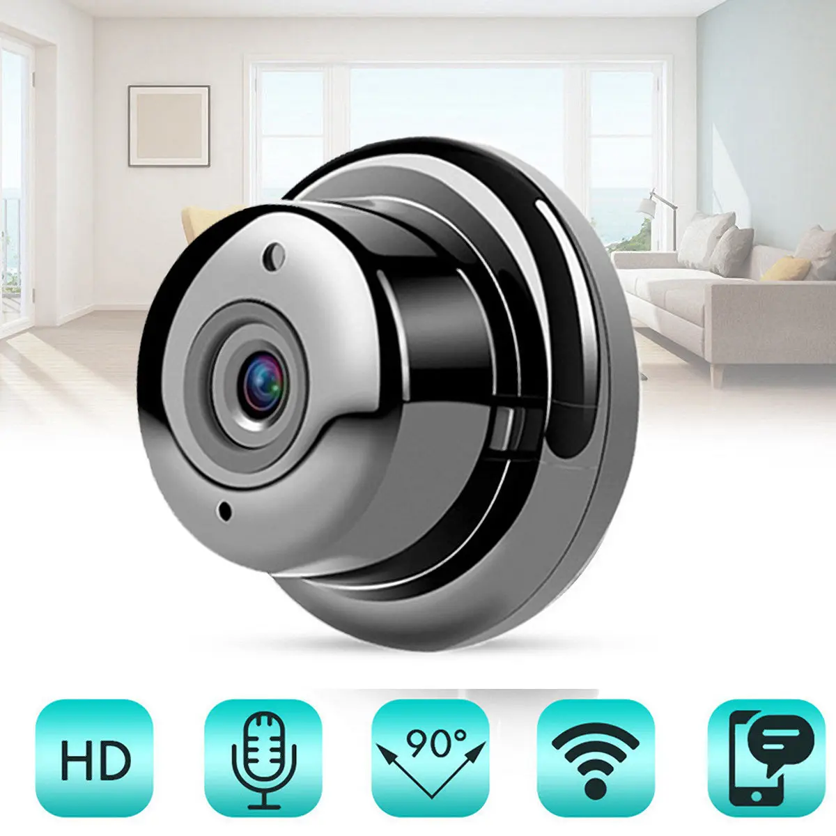 camera-ip-fisheye-mini-sem-fio-panoramica-360-graus-960p-com-visao-noturna-monitor-de-seguranca-residencial-e-Audio-bidirecional