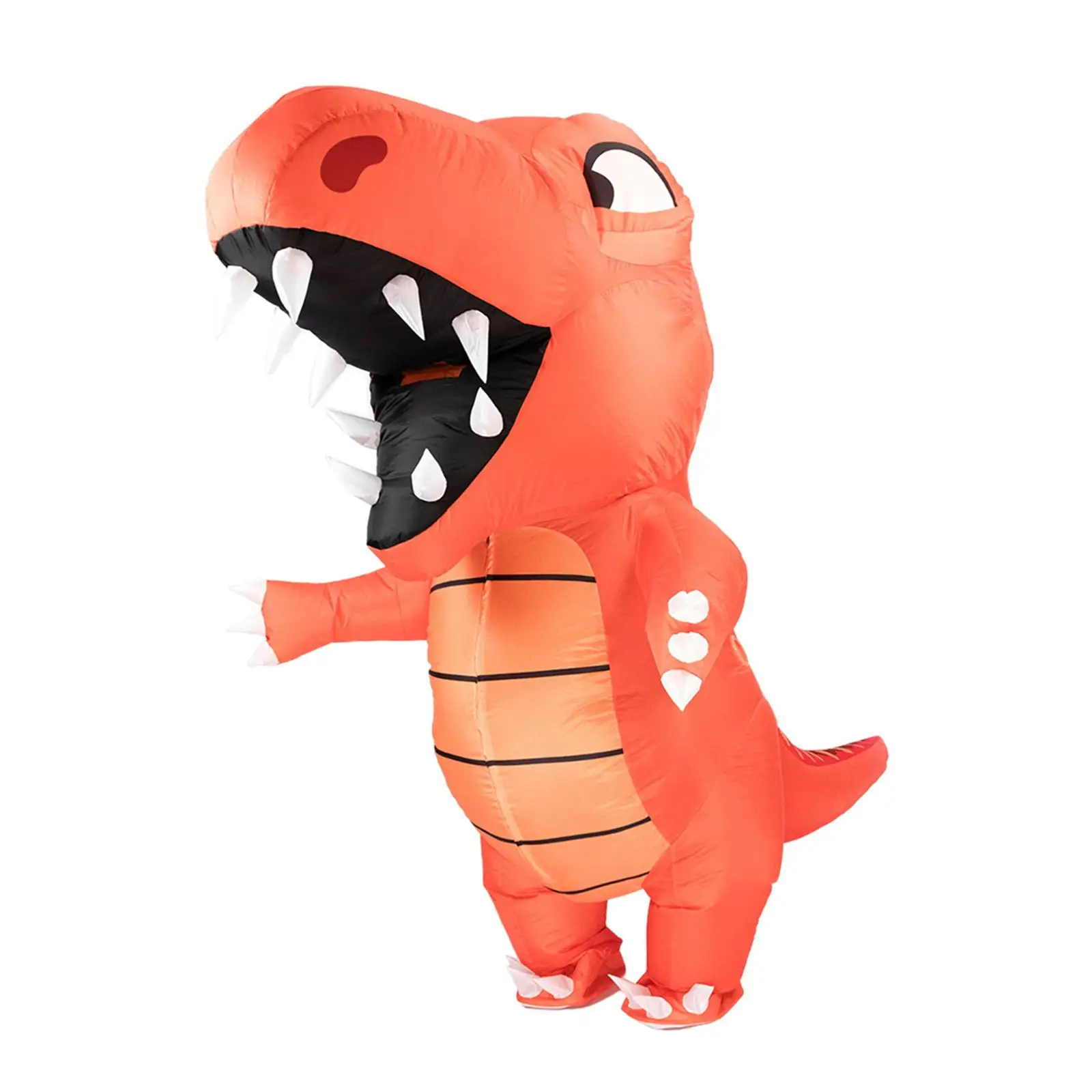 Disfraz de dinosaurio inflable para hombres y mujeres, ropa, disfraz de Animal para actuación, fiesta de Cosplay, desfile de Halloween