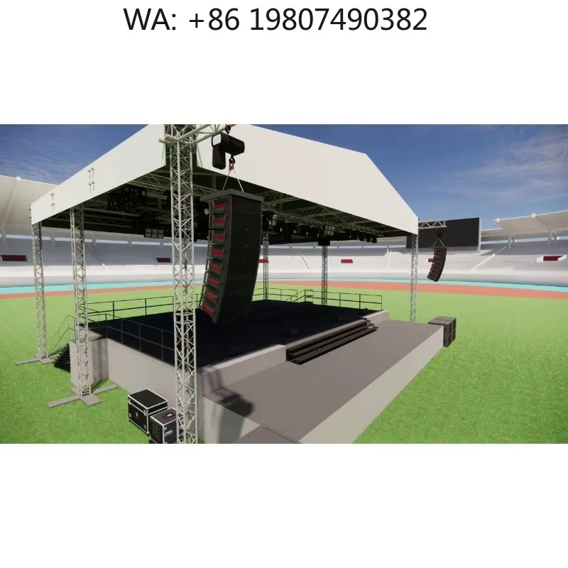 Single 12 Inch 1000W RMS Active Passive Line Array Professional Sound