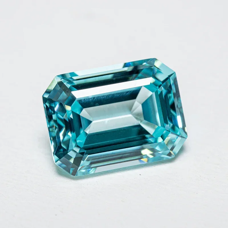 Par-Lab Grown Paraiba Smaragdschliff VVS1 Charms Edelsteinperlen für Schmuckherstellung Ringe Armband Anhänger Wählbares Zertifikat – Detail 2