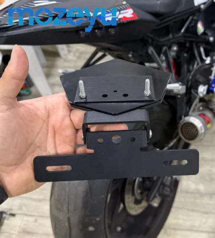 

For BMW M1000RR S1000RR S1000R 2019-2024 2025 2026 License Plate Holder Motorcycle Accessories Tail Tidy Adjustable Short Number