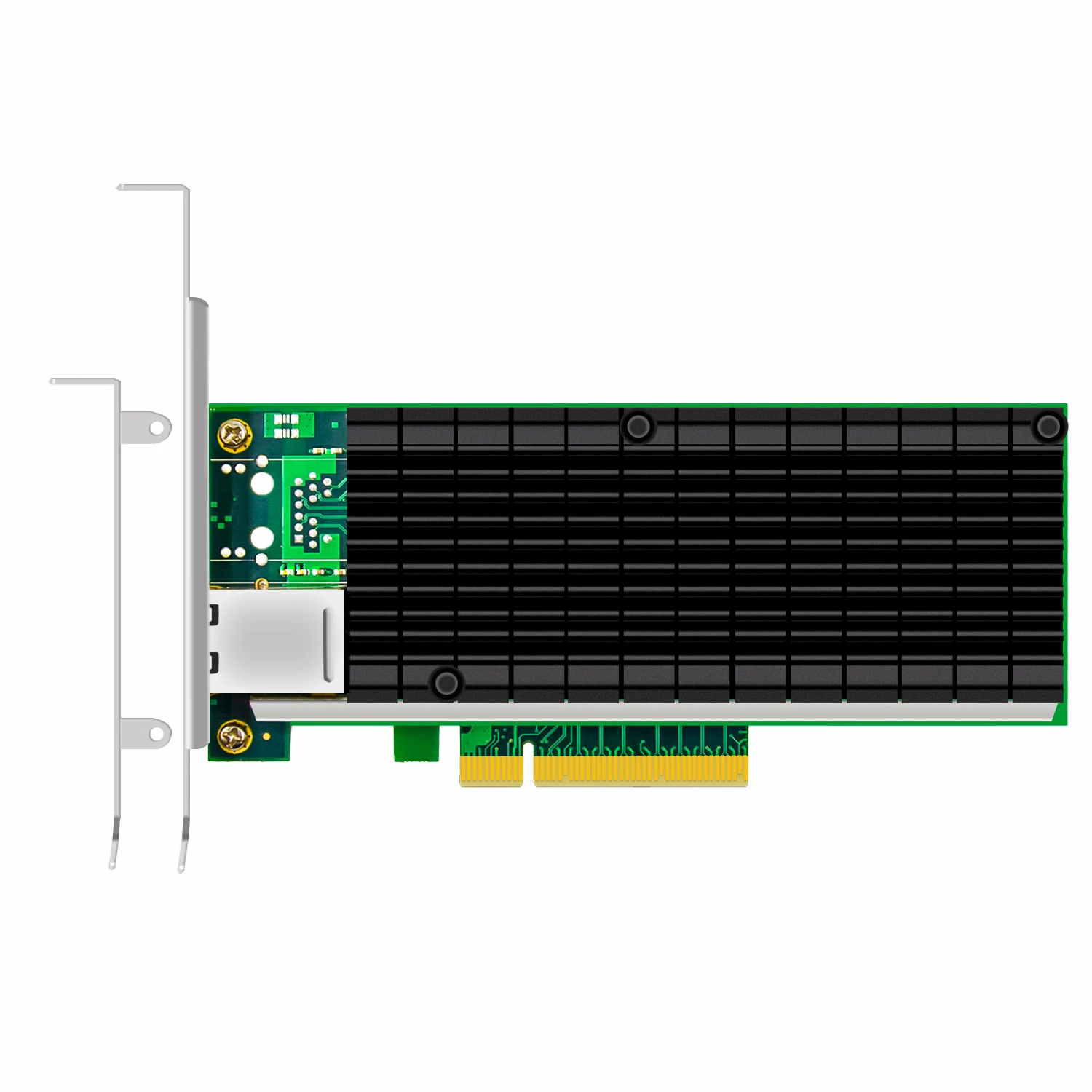 1-Port 10Gb RJ45 Ethernet Network Card with Intel X540 Controller, PCIE 2.0 X8 Interface