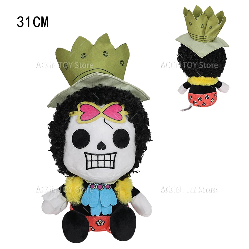 New Original One Piece Plush Roronoa Zoro Sanji Brook Stuffed