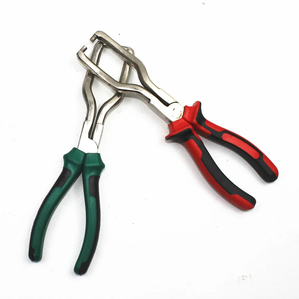 Car Petrol Hose Connector Pliers Car Fuel Hose Removal Pliers Filter Quick Coupler Clamps Fuel Hose Snap Tool Auto Supplies