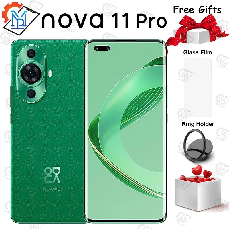 2023 Originele Huawei Nova 11 Pro 6.78 "Kunlun Glazen Leeuwebek 778G Harmonyos 3.0 100W Supercharge Nfc Smartphone