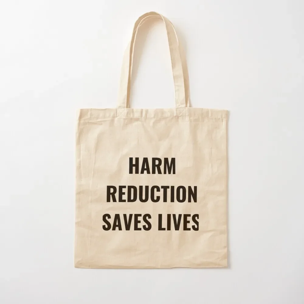 

Harm Reduction Saves Lives Tote Bag bags luxury women free delivery bags Customizable tote bag Women's bags Tote Bag