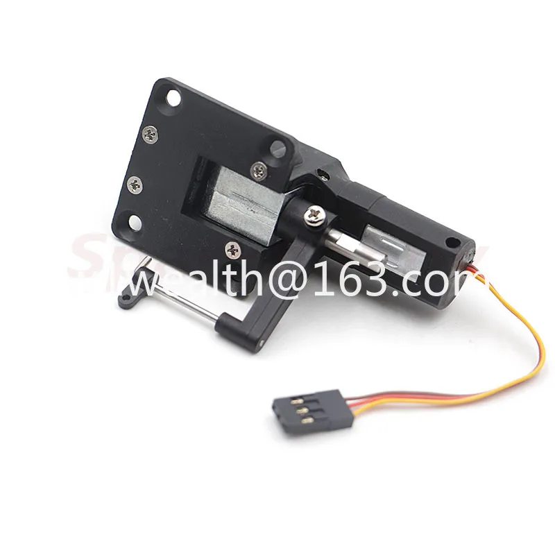 Model accessories/40g worm steering gear shock absorption 3.5KG retractable landing gear/Gemini dead fat man FPV