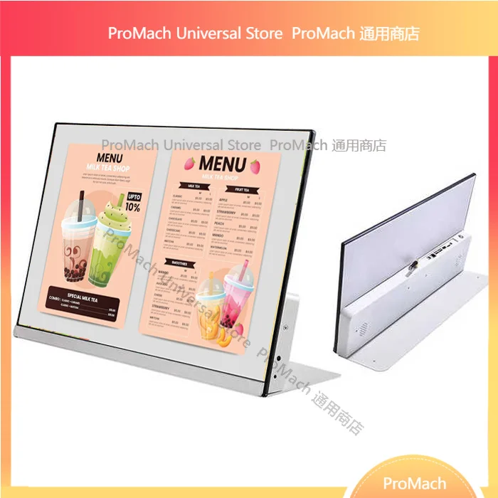 Popular Design  with CE Certificate LCD Indoor Electronic Desktop Retail Digital Menu Display