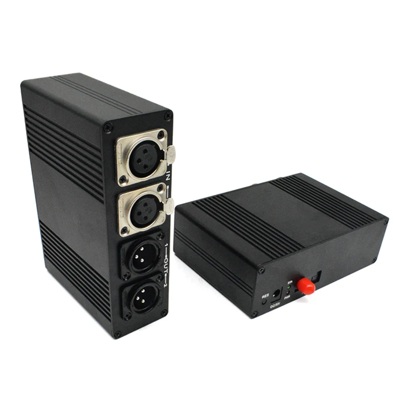 2 Ch Xlr Audio Fibe… - image