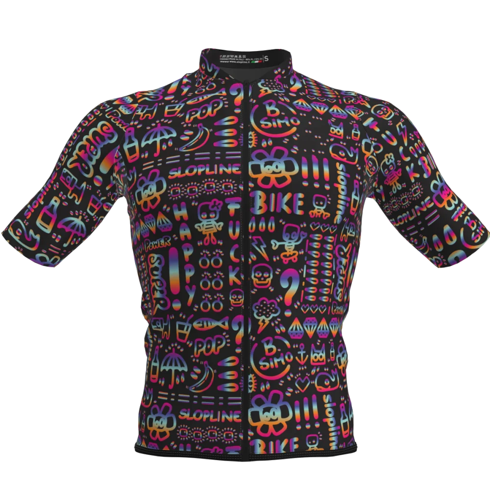 

Slopline Men’s Pro Short Sleeve Cycling Jersey Breathable Shirts MTB Maillot Race Road Bike Tops Quick Drying Bicycle Clothing