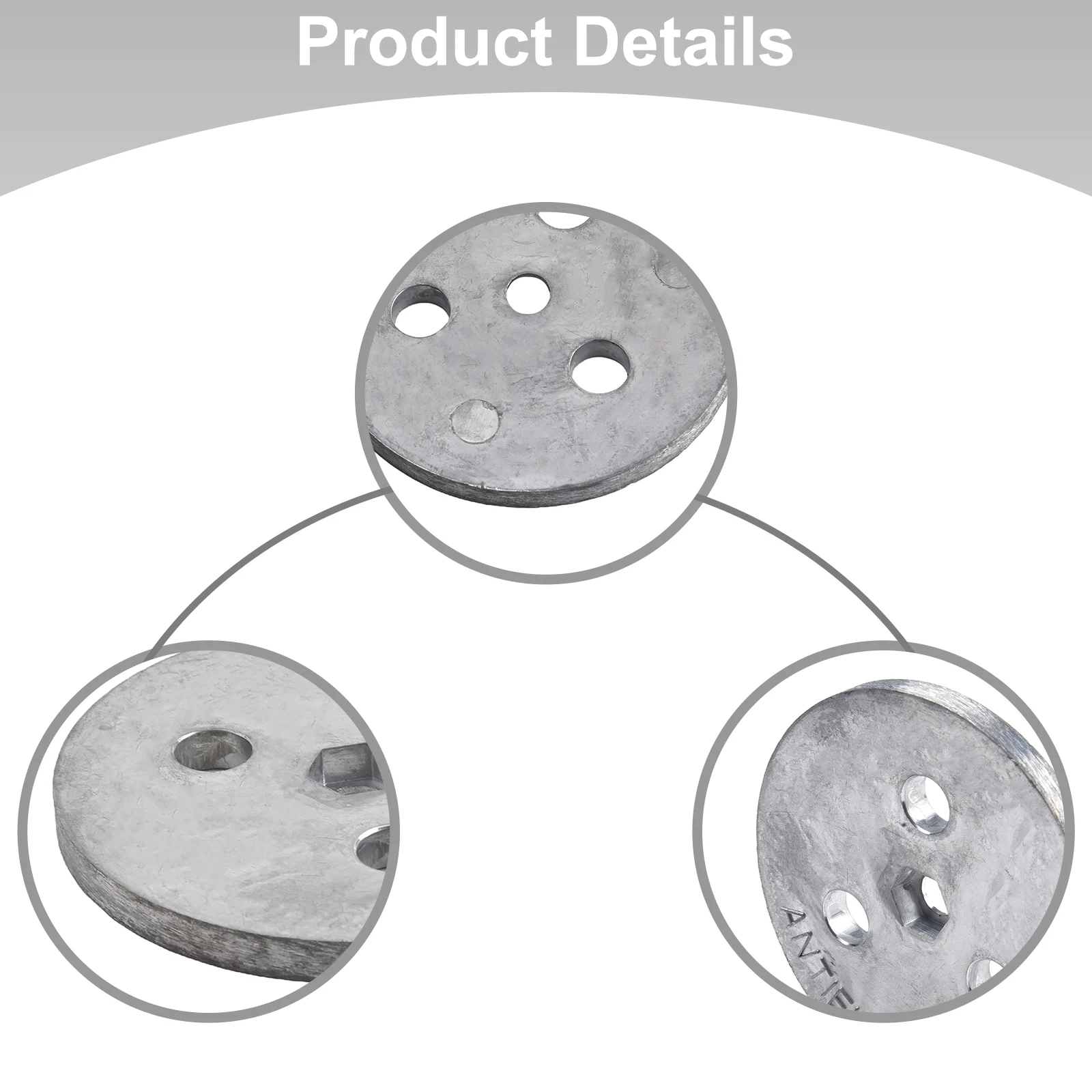 Electrolysis Fixing Skimmer Basket Pool Efficiency Salt Water Systems Skimmer Basket Zinc Anode Plate Long Lasting Performance
