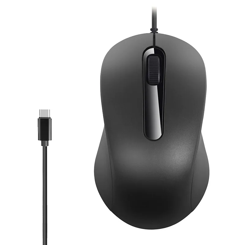 Type-C interface silent wired mouse suitable for iPad Samsung Huawei Lenovo Android Windows Tablet
