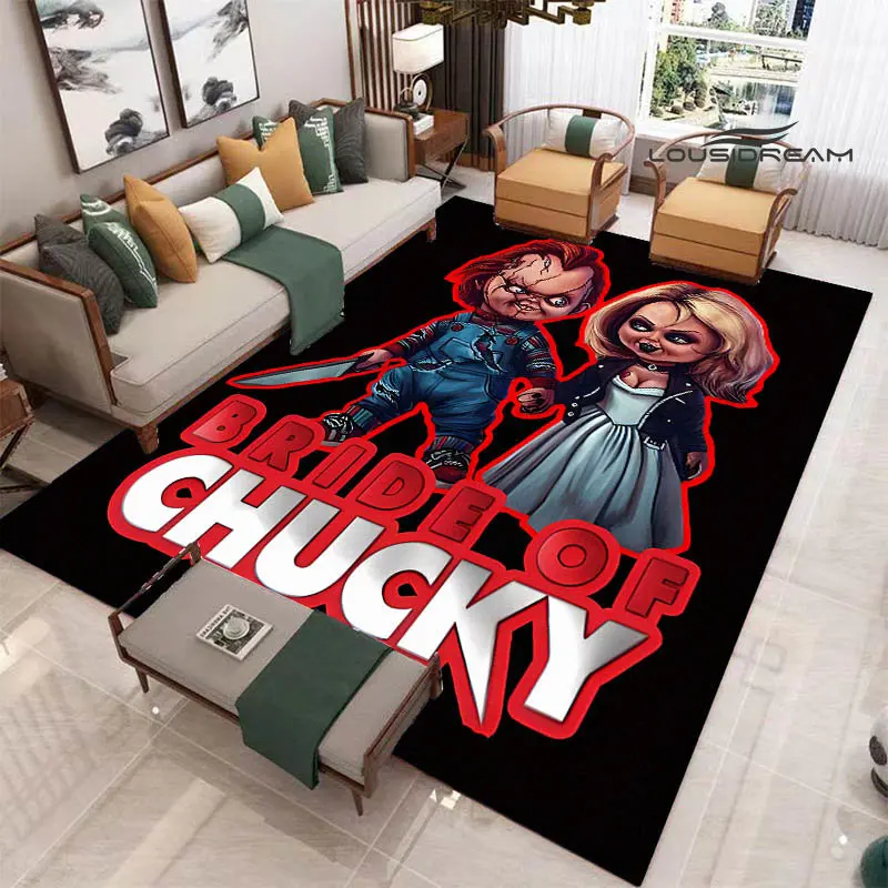 Horror movie Cult of Chucky printing carpet area rug kitchen mats for floor cute rug kawaii rug