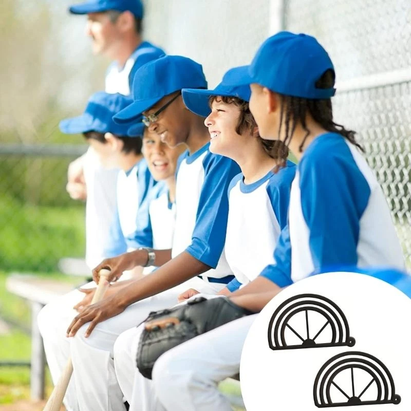 

2pcs Hat Brim Bender for All Type Caps with Dual Option Slot Shaper Curving Tool high quality