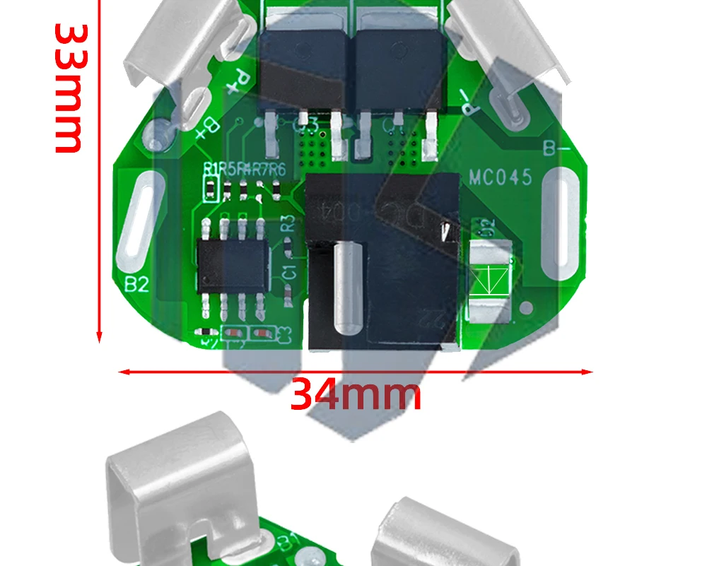 1 ~ 10PCS EGBO 3S 12,6 V 6A BMS Li-Ion Lithium-Batterie Schutz Bord 18650 Power Bank Balancer batterie Equalizer Boardl – Detail 6