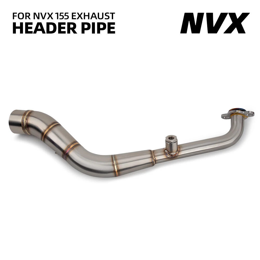 

AEROX155 exhaust Header pipe For Yamaha NVX NVX155 AEROX AEROX155 2022-2026 Motorcycle 51MM exhaust tube moto accessories