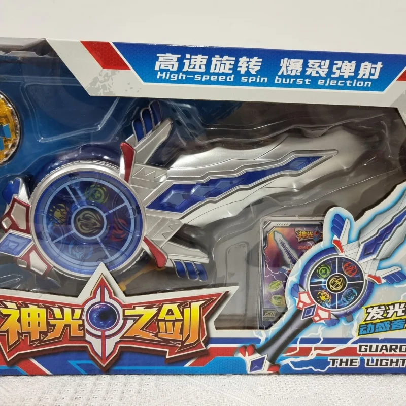 Beybladeバーストマジックライトワード、子供の爆発的なネイルスーパーチュロ、サウンドとライト、gyro送信機、アクセラレーション、おもちゃのギフトに適合