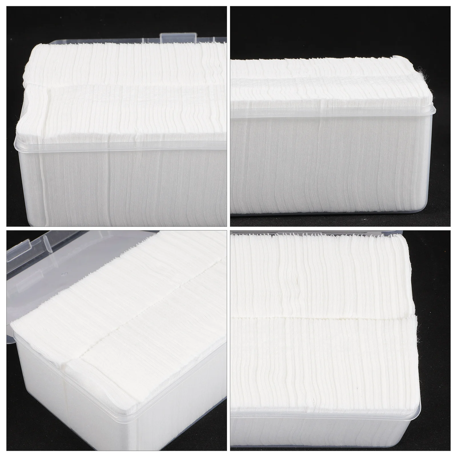 Almohadillas de algodón para el rostro, 1000 Uds., para quitar el maquillaje, tacto suave, Material Premium, almohadillas de algodón faciales portátiles ligeras