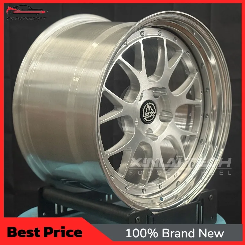【2026】XINLAI Bolted 2-Piece Rims 20x9.5 21x10 22x11 5x112 5x114.3 5x120 Polished Lip For BMW 4 Series