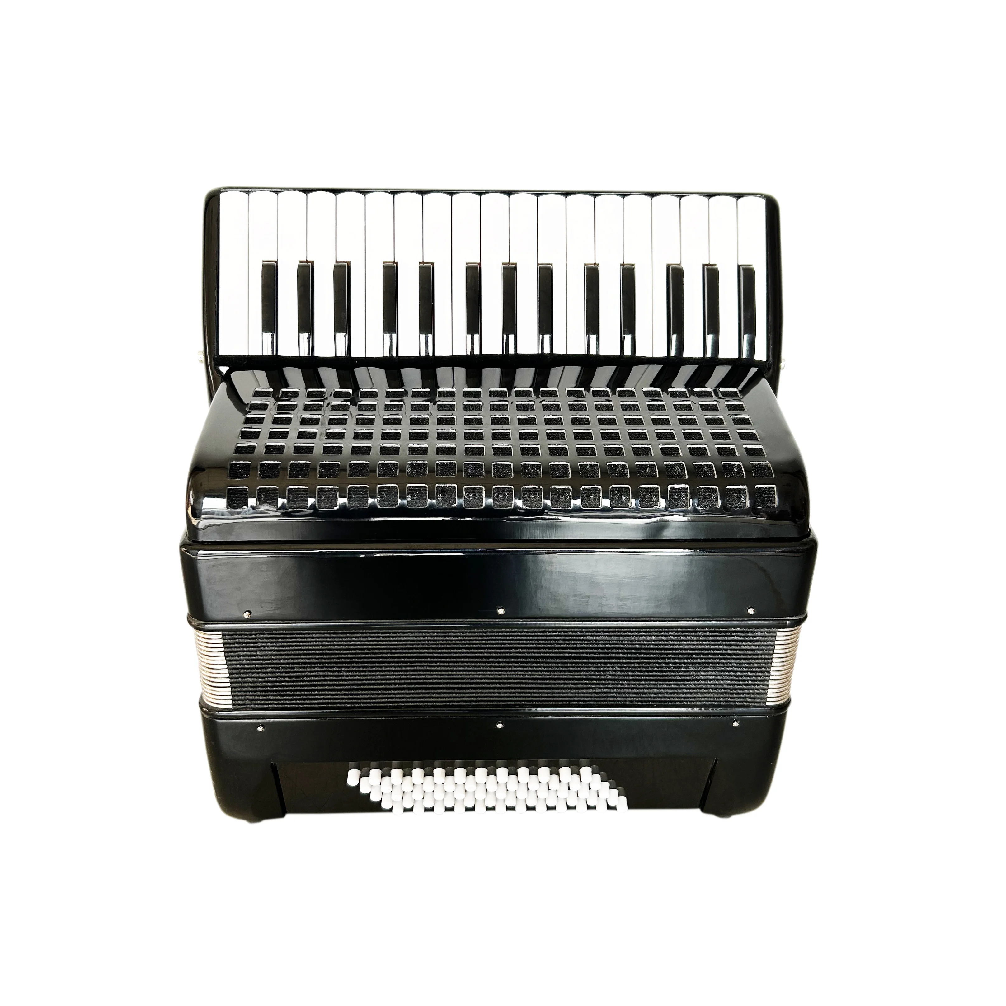 60 Bass Black Celluloid Piano Keyboard Accordion JP3260 Chromatic Diatonic Instrument Acordeon