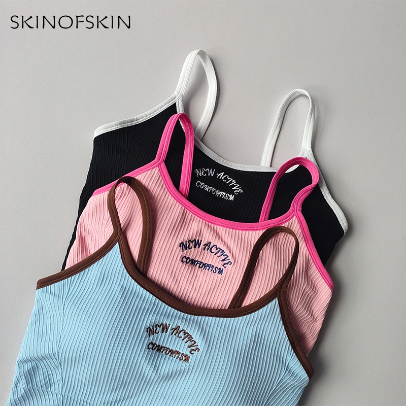 Farbblockierender kleiner Sport-BH mit Trägern für Damen, festem Körbchen, Fitness-BH, Lauf-BH, Beschleunigungs- und Trockentrainings-Yoga-Oberbekleidung – Detail 5