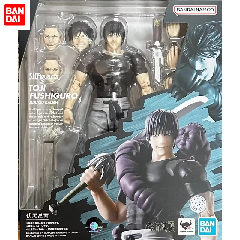 

Оригинальная фигурка Bandai SHF Jujutsu Kaisen Сугуру Гето, коллекционная модель, подарок, в наличии, отправка в течение 24 часов