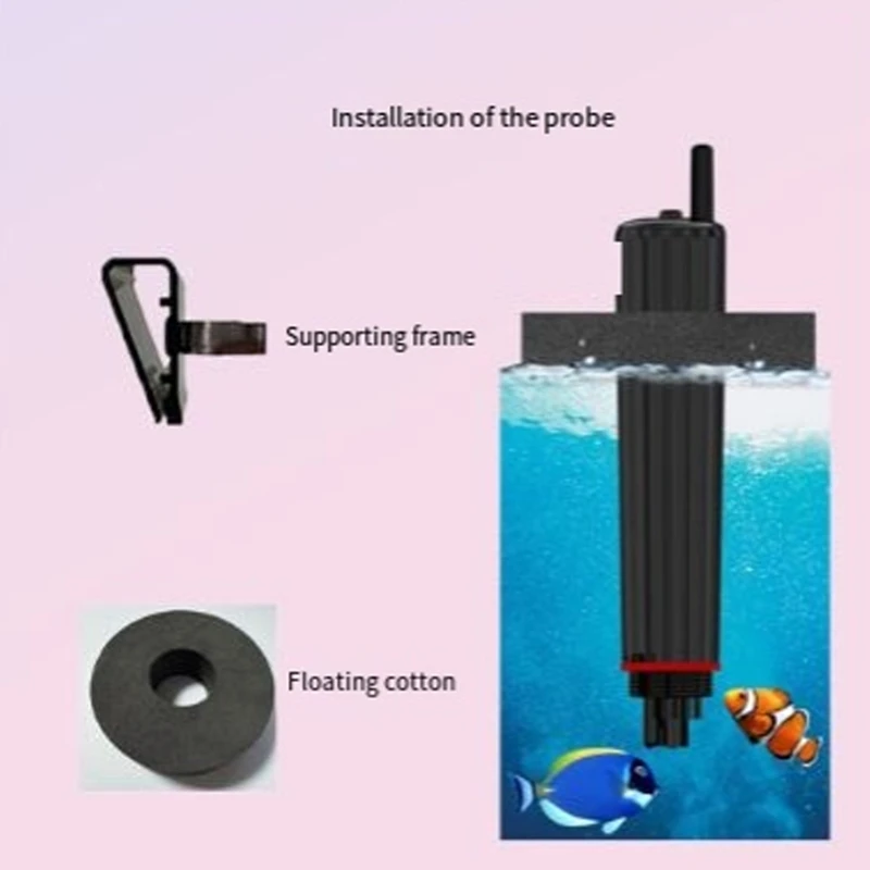Tuya WiFi 8 in One Smart Water Quality Monitor Real-Time TDS PH Temp Detector for Aquarium Pool Fish Tank App Remote