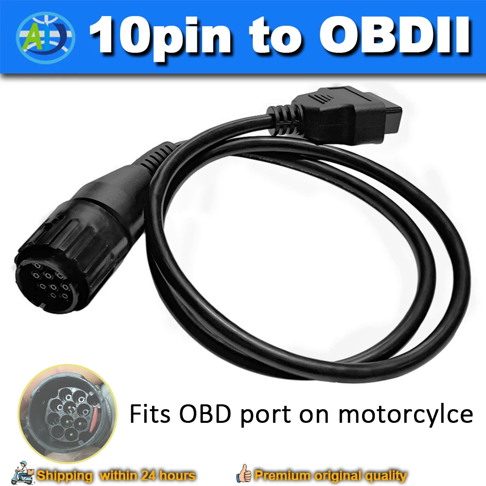 10Pin Motorcycle OB…