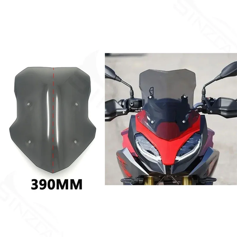 ل BMW F900XR F900 XR F 900XR 2020 2021 دراجة نارية الزجاج الأمامي الرياح منحرف الرياح الاكريليك رمادي