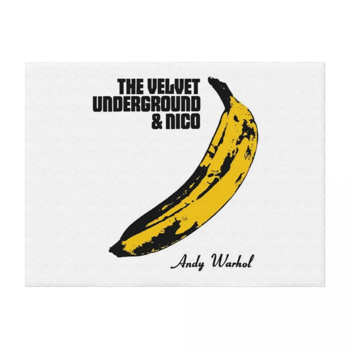 

Velvet Banana Underground Throw Blanket Baby Moving sofa bed Picnic Blankets