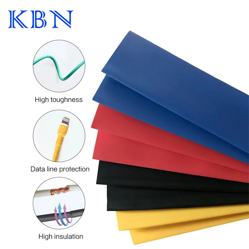 Thermoresistant Tube heat shrink tubing kit, Termoretractil Heat shrink tube Assorted Pack diy insulation for cables shrink wrap