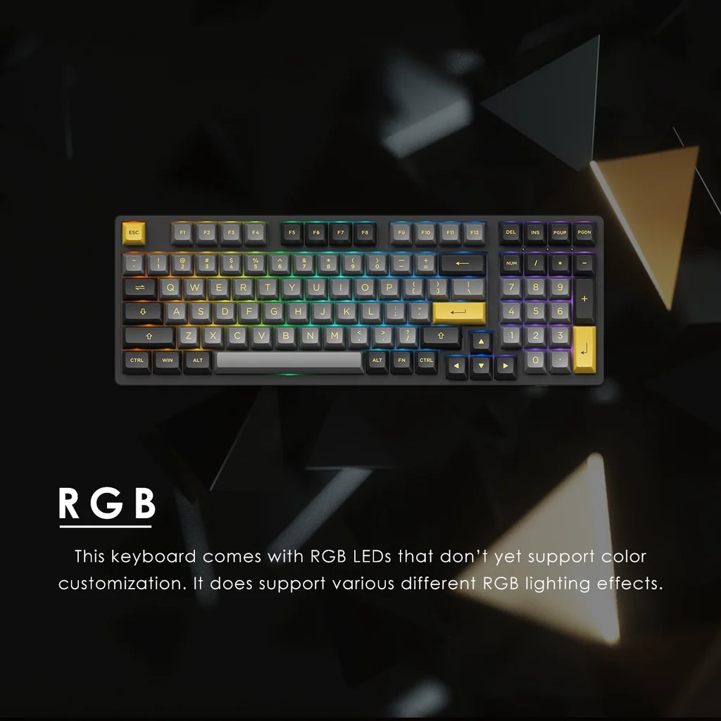 Akko 3098S/3098B Plus Mechanical Keyboard  98-Key ASA/ Cherry Profile Wired/Wireless Gaming Keyboard for Office Home Gamer image 4