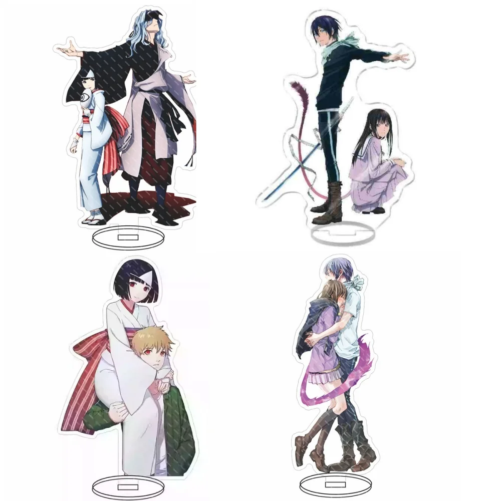 Hot Anime Noragami Acrylic Stand Model Figure Cosplay Plate Holder Topper Birthday Fans Christmas Desk Decor Plate Gift