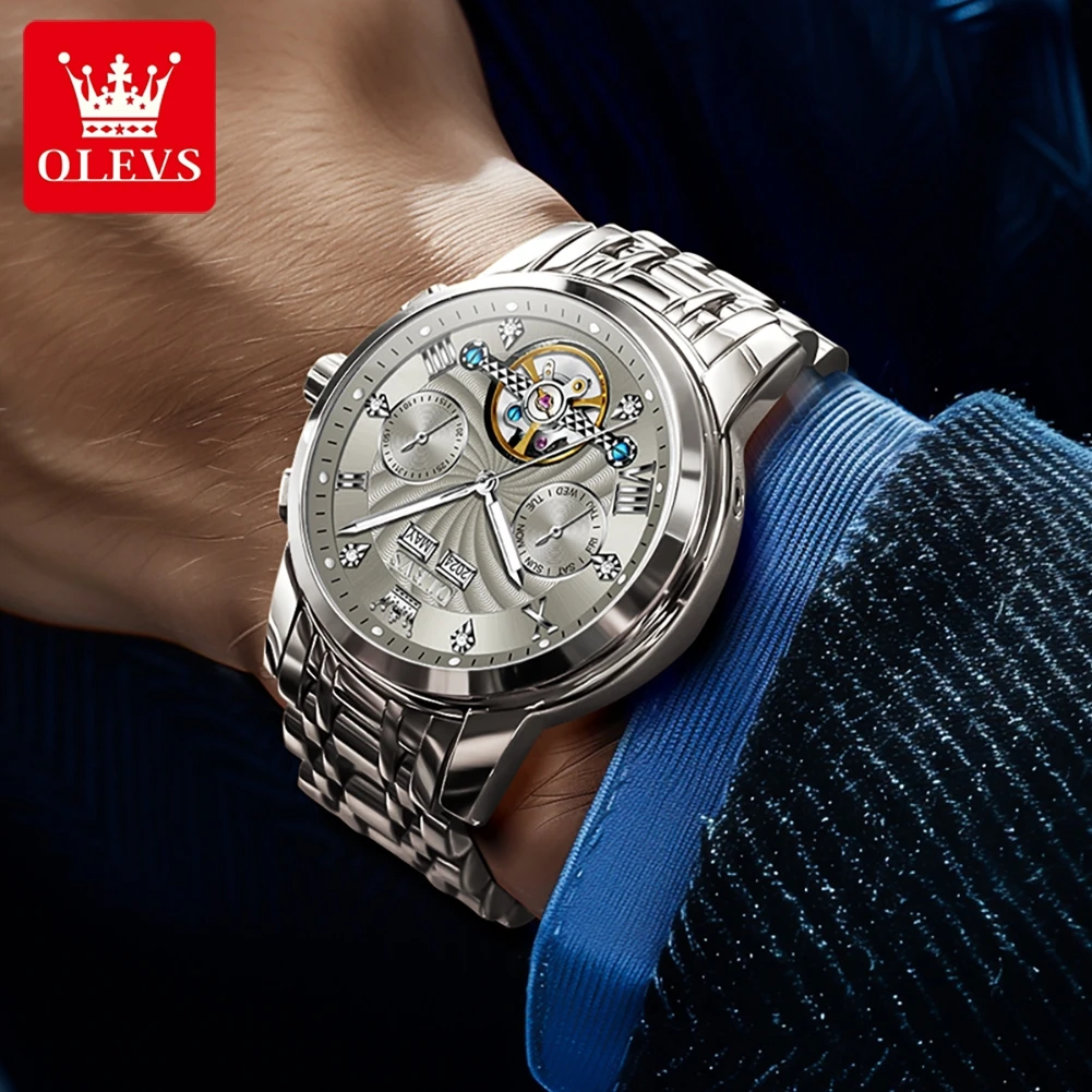 OLEVS 7088 Orologio da uomo di - Luxury Watch Hd recensione e prezzo